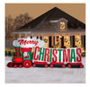 Holiday Time Yard Inflatables Train 16 Foot Christmas Airblown