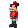 Disney Airblown 14.5' Mickey Mouse Toy Soldier Christmas Inflatable