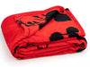 Mickey Mouse 3-Piece Travel Set with Neck Pillow, Travel Blanket, Eye Mask