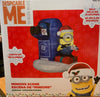 Minion Scene Stuart Mailing Letter to Santa Mailbox 53" Tall Inflatable Yard Display