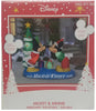 Disney 5.5 FT W Pre-lit LED Inflatable Mickey & Minnie with Mistletoe Airblown