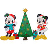 Disney Mickey & Minnie Flat-Tastics 3FT Lighted Yard Decor with Clear LED Lights