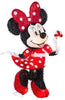 Minnie Mouse Lighted Tinsel Yard Sculpture with White Incandescent Lights