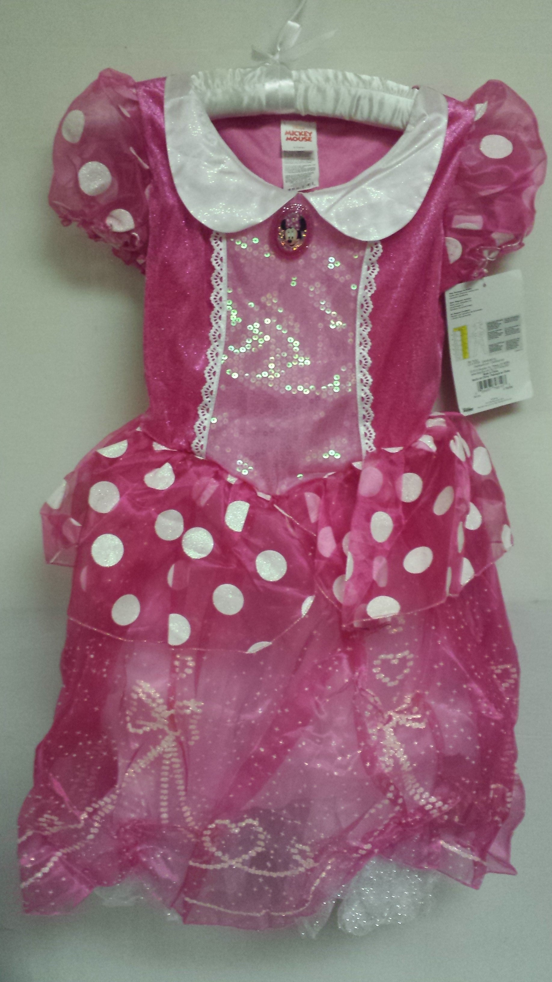 Disney Minnie Mouse Deluxe Child Costume, Medium (7-8 Years)