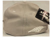 Mission New Era 39THIRTY Hockey Hat, Gray with White Logos (S-M)