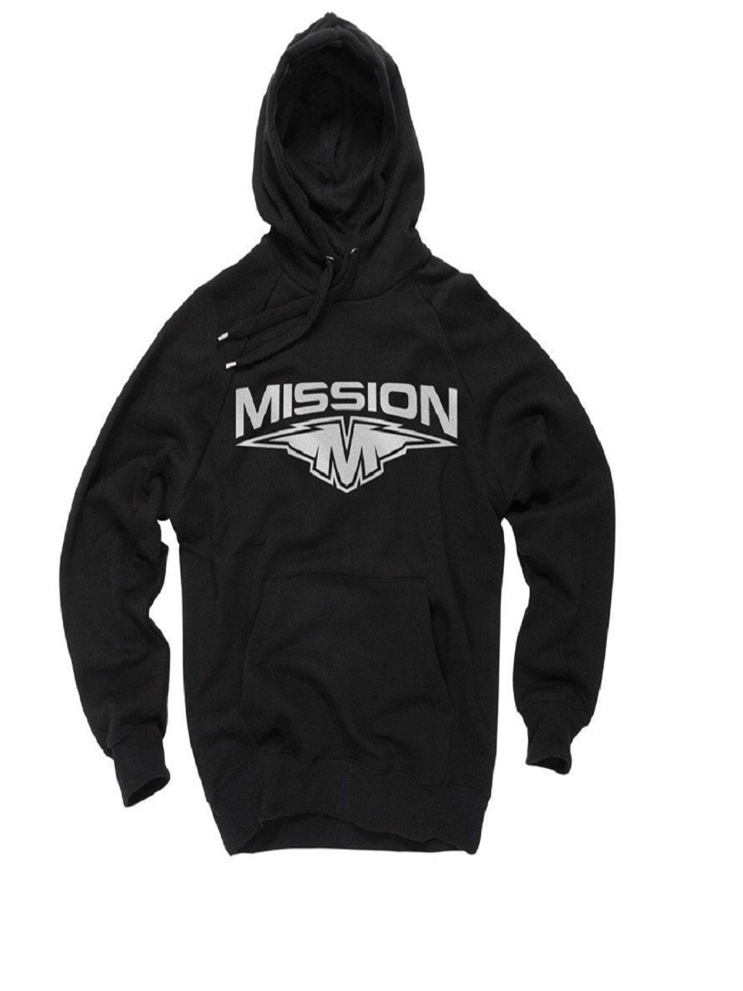 Mission Corporate Senior Black Pullover Hoody, XXL