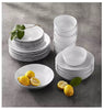 Member's Mark 32-Piece Porcelain Dinnerware Set, White