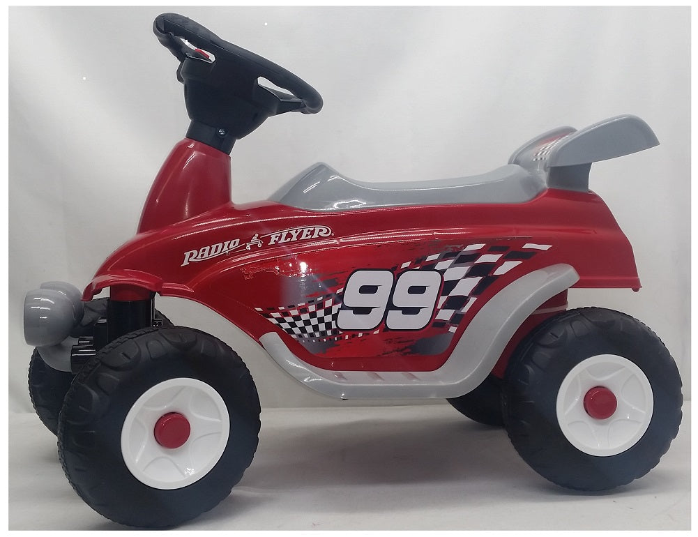 Radio Flyer Battery Powered Moto Racer Ride On, Red