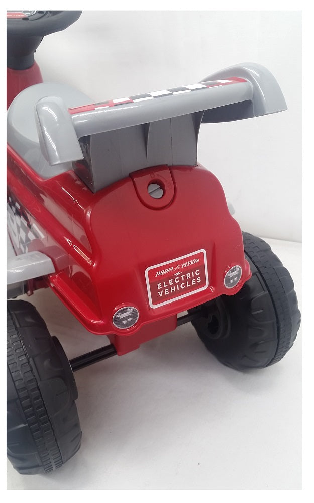 Radio Flyer Battery Powered Moto Racer Ride On, Red | My Quick Buy