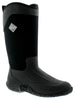 MuckBoots Women's Tack II Tall Equestrian All Purpose Black Work Boot, Size 7