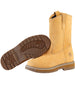 MuckBoots Men Wheat Wellie Classic Composite Toe Work Boot Size 9 and half W
