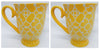 Tabletops Unlimited 14.5 oz. Mug, Tile/Yellow (2-Pack)