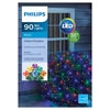 Philips 90 ct LED 4' x 4' Sphere Net Lights- Multicolored