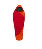 Ozark Trail 50F Thermolite Quallo Mummy Extra Long Sleeping Bag Red Orange
