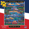 Dowdle Folk Art 432 Jigsaw Puzzle US National Guard 500 Pieces