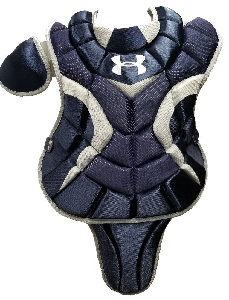 Under Armour Youth Pro Catcher's Chest Protector 15.5" Navy Ages 12-16 Years