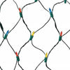 GE StayBright 8-ft x 6-ft Indoor/Outdoor Constant Multicolor LED Mini Plug-in Christmas Net Lights Energy Star