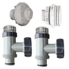 Intex 1.5 Inch Above Ground Pool Inlet & Outlet Strainer Fittings Set | 26073RP