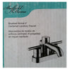 Sheffield Home Brushed Nickel 4" Centerset Lavatory Faucet EB92B