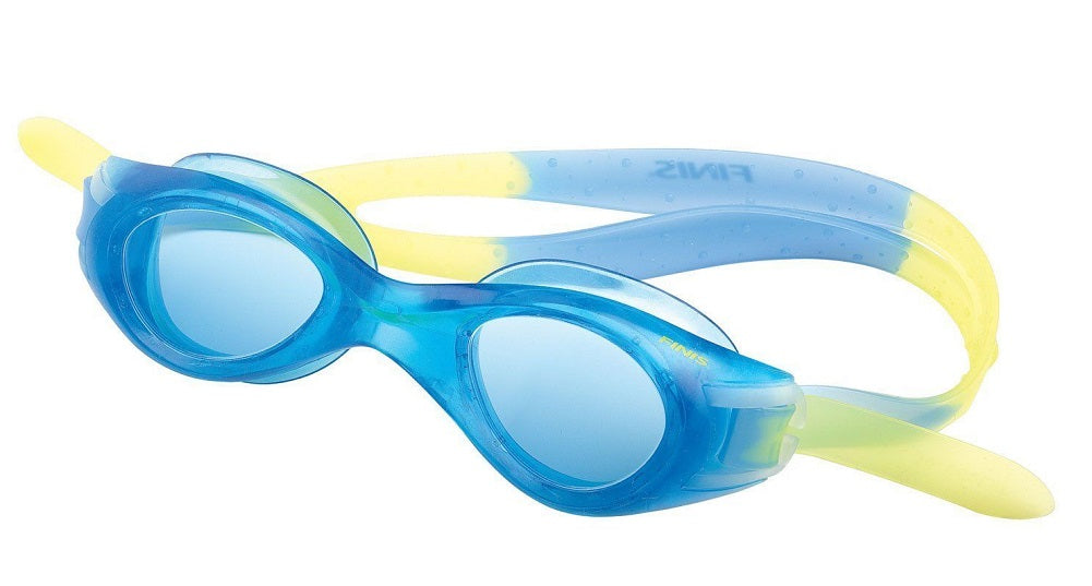 FINIS Nitro Youth Swim Goggle, Blue/Yellow