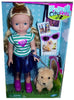 City Pals Doll New York Neena Doll & her Dog Newton