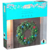 Orchestra of Lights 27" LED Lighted Wreath Color Changing with 24 C9 Lights