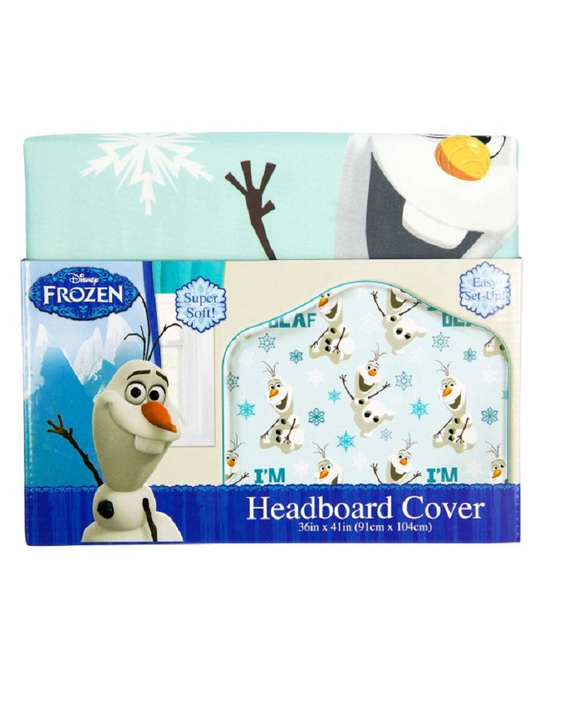 Disney Frozen Olaf Microfiber Headboard Cover