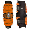 Brine LoPro Superlight Orange Lacrosse Arm Guard, Medium