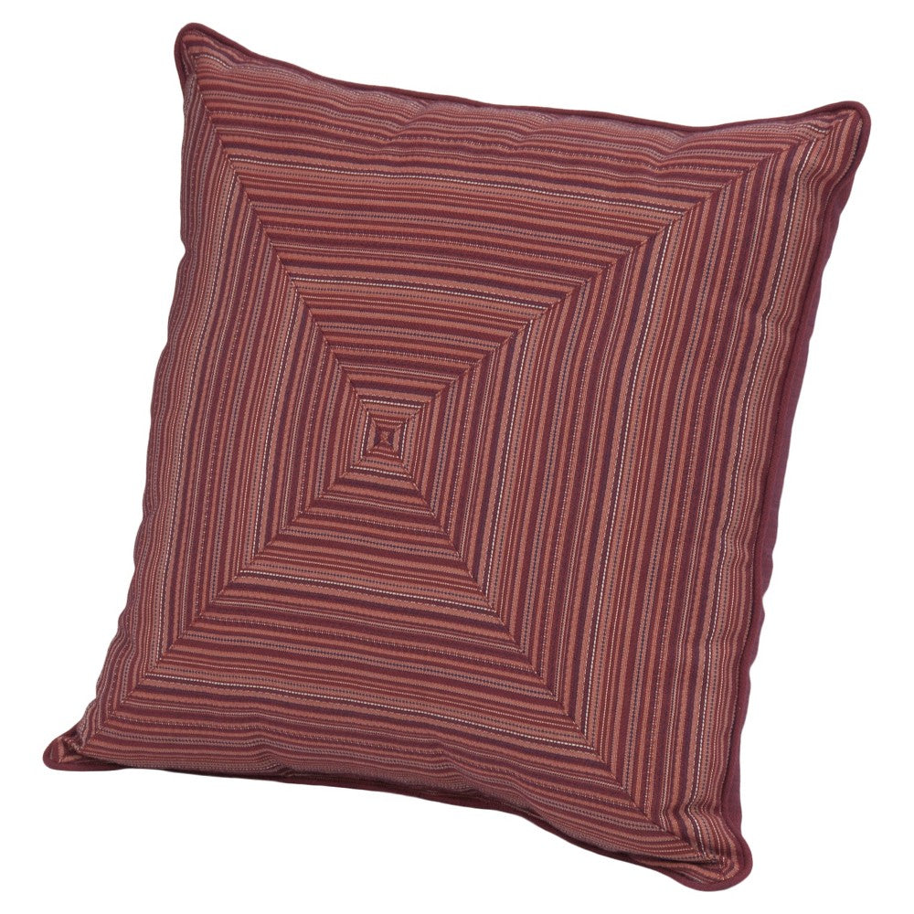 Smith & Hawken Outdoor Deep Seating Back Cushion - Oxblood Red