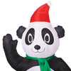 Holiday Time Inflatable Christmas Panda