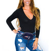 New England Patriots Cuce Women's Faux Leather Belt Bag