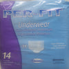 PerFit Underwear, X-Large 58" -68" 14-Count  (2-Pack)
