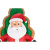 Airblown Inflatable Santa with Elf - Photos with Santa 10Ft!