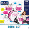 First Act Discovery Drum Set, Pink Sparkles