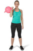 Kamagon Exercise Ball, Pink, 14-Inch with workout DVD