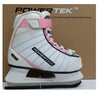 Powertek V5.0 Tek Edge Ladies' Figure Ice Skates White/Pink JR 2