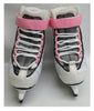 Powertek V5.0 Tek Edge Ladies' Figure Ice Skates White/Pink JR 2
