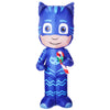 Gemmy  Inflatable PJ Masks, Catboy, 5 Ft holding Candy Cane