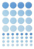 Sticko Tiles Play Stickers Blue Circles Mosaic