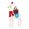 Holiday Time Light-Up Plush Llama Outdoor Christmas Décor