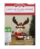 Holiday Time Inflatable Light-up Plush Moose