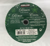 Kirkland Signature Wire Edged Ribbon Poinsettia Christmas Flower and Holly 50 yards 2.5 inches