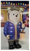 28" Polar Bear with LED Lantern with Built-in Timer