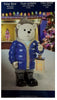 28" Polar Bear with LED Lantern with Built-in Timer