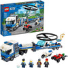 LEGO CITY 60244 Police Helicopter Transport 317-pieces