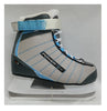 Powertek V3.0 Tek Edge Ladies' Figure Ice Skates Grey/Sky SR 7