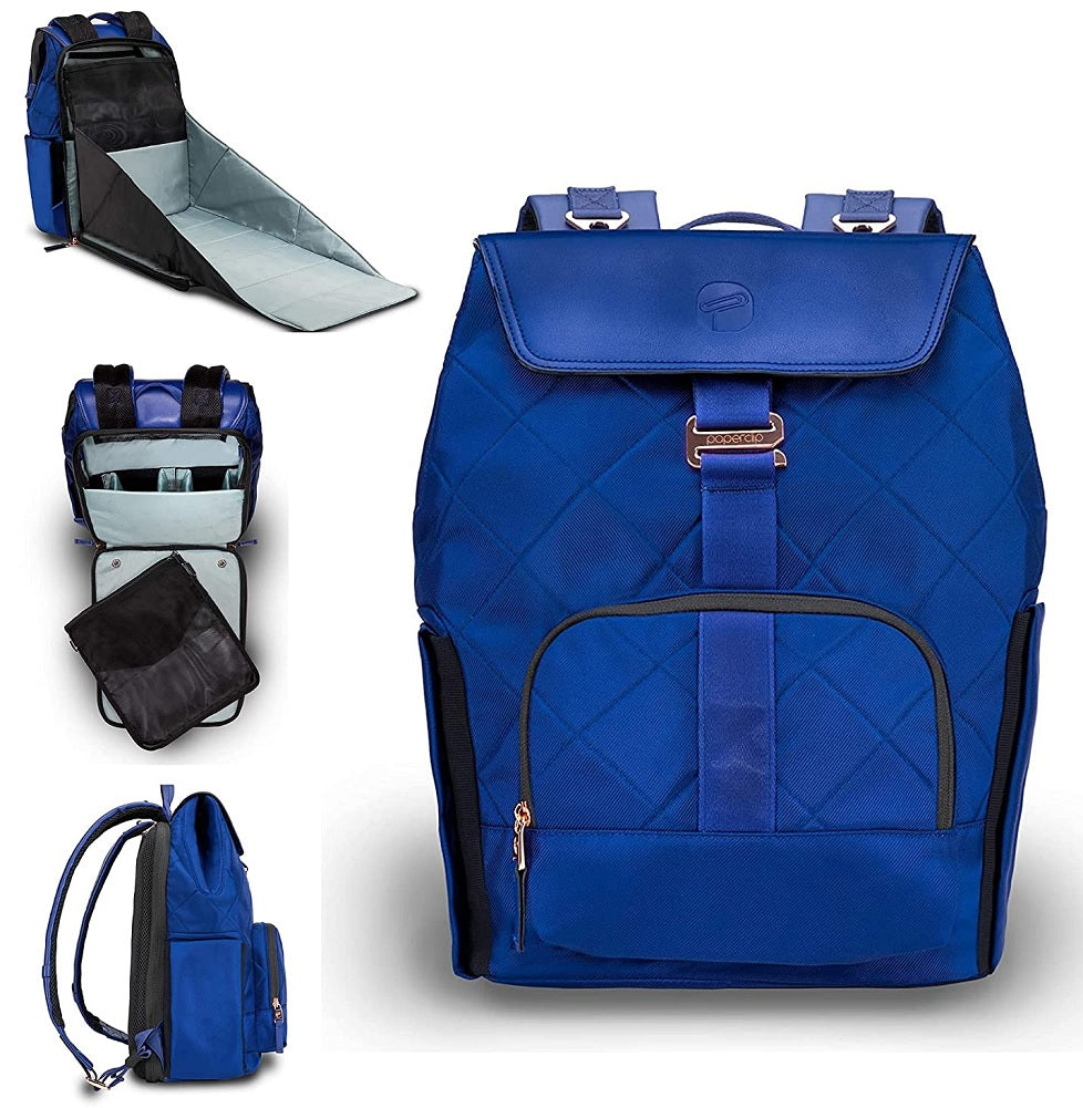 PAPERCLIP JoJo Plus Changing Bag Backpack, Royal Blue