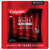 Colgate Optic White Toothpaste Pro Series Stain Prevention 3.3 Ounce (Pack of 4)