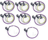 Quirky BND-1-CW1 Bandits All-Purpose Rubber Bands with Hooks 2-Pack