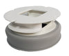Quirky PowerCurl 45 Watt Charger Cable Organizer (Gray)